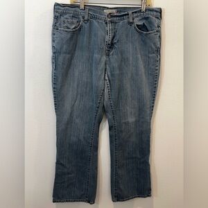 LEVI'S 515 Bootcut Jeans Womens Plus 16 M Blue Denim Light Medium Wash